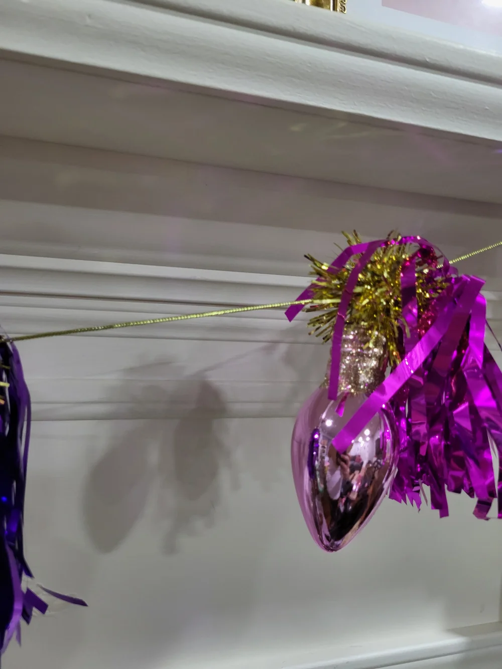 Ashland Pink and Gold Holiday Garland